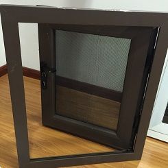 華建鋁業(yè)門窗新款1.8厚304不銹鋼防盜金剛網(wǎng)紗窗 堅(jiān)固守護(hù)，盡顯品質(zhì)